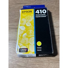 Epson 410 Standard Capacity Yellow Ink Cartridge New Sealed Genuine