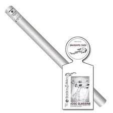 Borden And Riley 25G Glassine Paper 60 x 20 Yards Natural White Acid Free