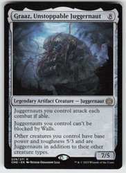 Graaz, Unstoppable Juggernaut 229 Phyrexia: All Will Be One