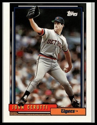 1992 Topps #487 John Cerutti