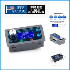 DC-DC Buck Boost Converter: Adjustable 0.5-30V, 4A Power Module with LCD Display