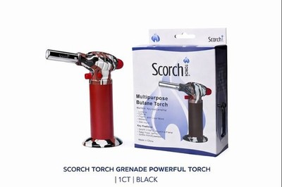SCORCH TORCH GRENADE POWERFUL TORCH | 1CT | RED | Only $28.99   FREE SHIPPING