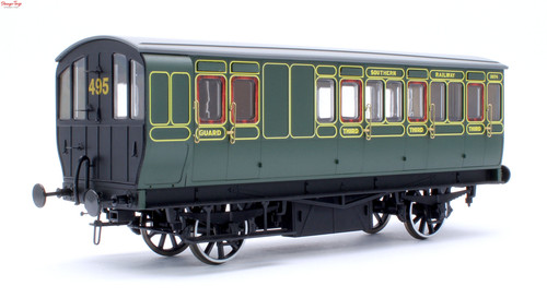 Dapol Stroudley 4whl Bremse 3. Southern Green 3674 Spur O | Zustand: New