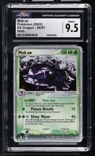 CGC 9.5 MINT+ Muk EX 96/97 EX Dragon Holo Pokemon Card on eBay