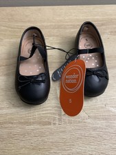 Wonder Nation - Girls - Bow - Black - Ballet Flats - Size 5 18M - NWT
