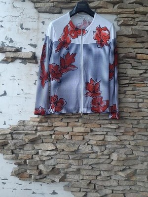 Women Gerry Weber Sweater White 46 / 3XL / 54