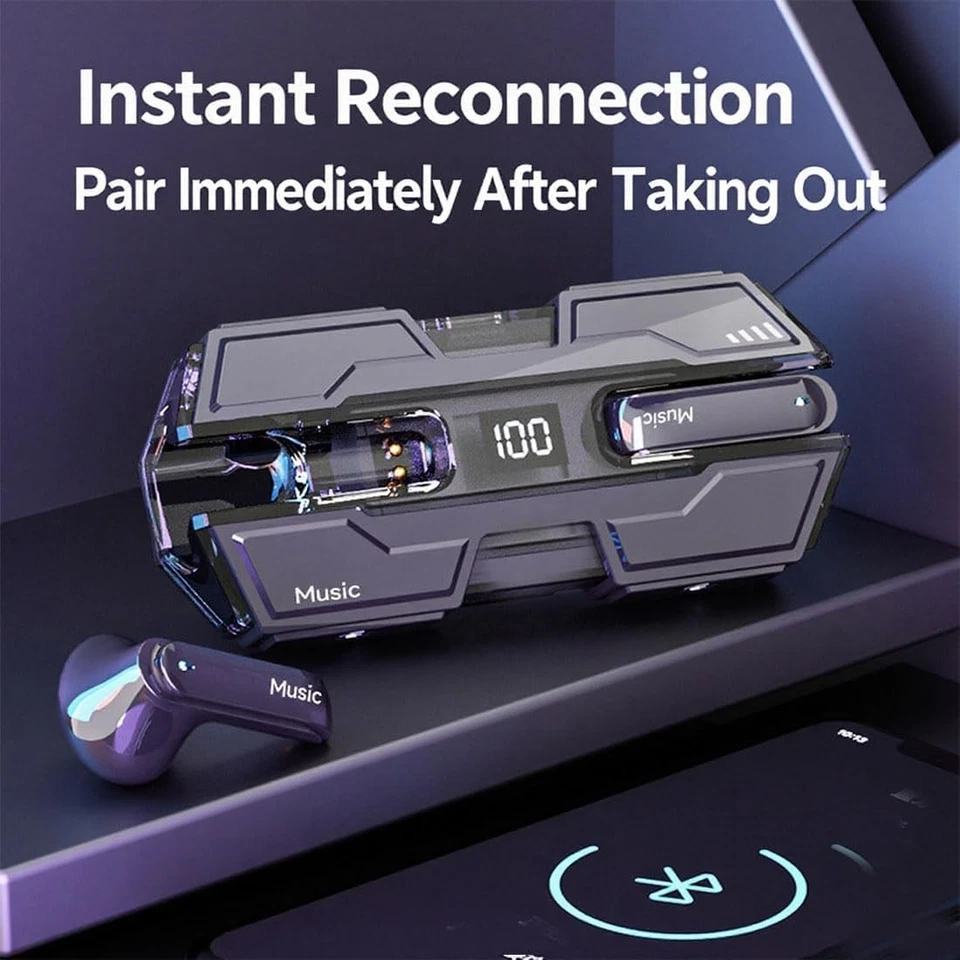 Auriculares Inalámbricos Semi In Ear, 2025 Nuevos Auriculares Inalámbricos Semi-In-Ear Foto 2 de 4