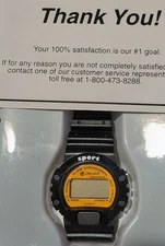 Vintage Lifelong Digital Wrist Watch New In Box Chronograph 