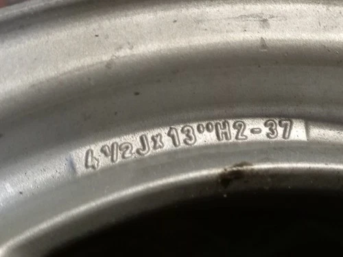 FIAT A /112 LANCIA CERCHIO IN LEGA USATO SPEEDLINE 4 1/2 J X 13 H2-37 - Foto 3 di 5