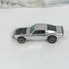 Vintage Hot Wheels Mustang Boss Hoss Redline Silver 1969 Hong Kong   Car fe