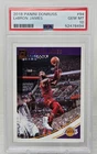 2018 Panini Donruss LeBRON JAMES CARD PSA 10 GEM MINT