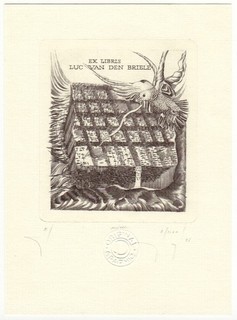 TADEUSZ SZUMARSKI: Exlibris für Luc van den Briele