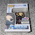Funko Pop! Movies Marvel Amazon Exclusive Winter Soldier Vinyl Figure #838