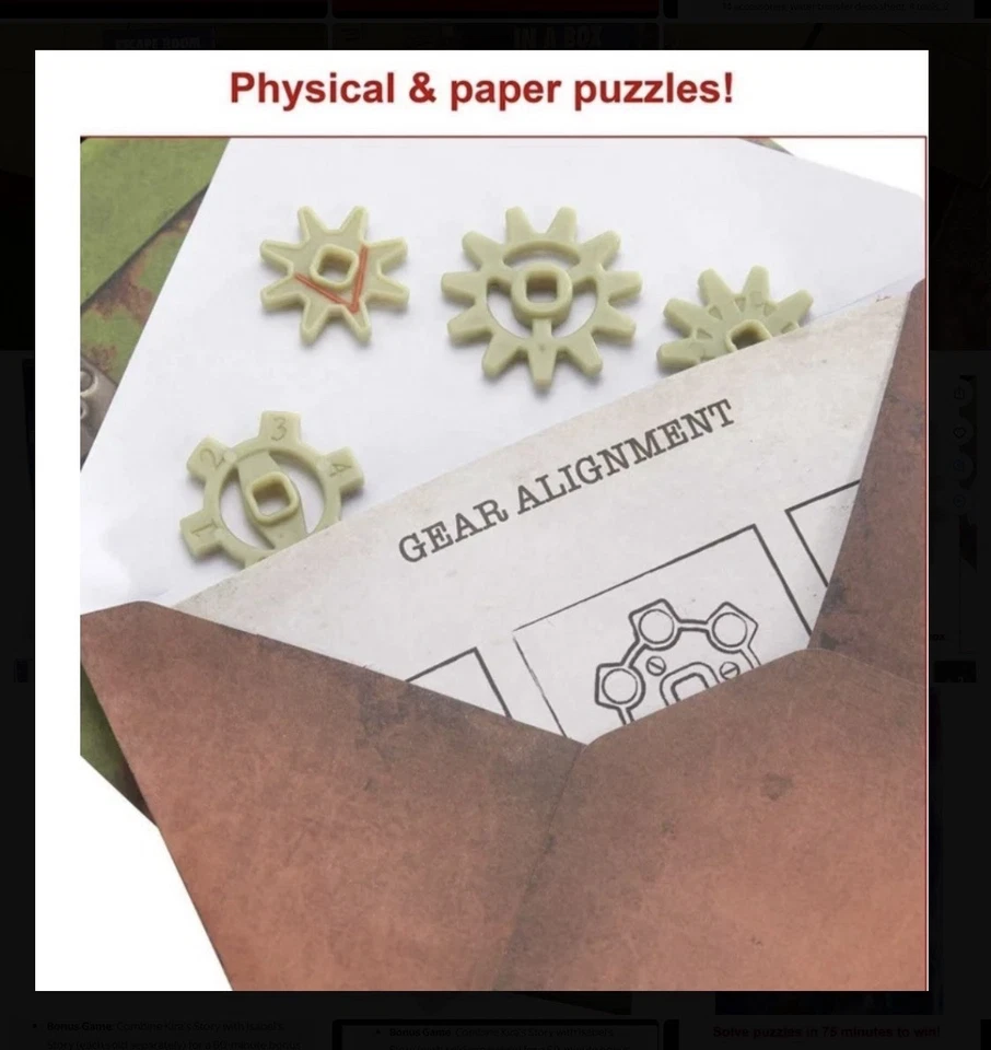 Escape Room In A Box Time Drifters Kira’s Story - FIX THE BROKEN TIME MACHINE - Image 3 of 4