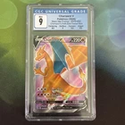 Charizard V SWSH050 Champion’s Path Black Star Promo CGC 9 Mint w/ Sub Grades