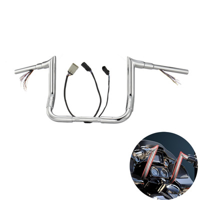 Prewired Handlebar for 2008-13 Harley Ultra Limited Electra Glide 12'' 1.5'' Tube