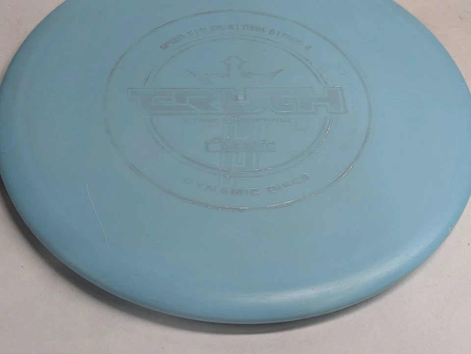 Dynamic Discs X-OUT Classic Blend Truth 169g Blue Old Run Midrange - Image 2 of 4