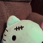 Squishmallow 8" Frankenstein/Zombie Hello Kitty Sanrio Halloween Kellytoy Plush — photo 3