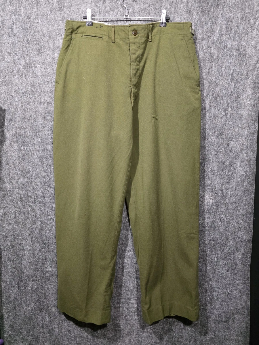 Military 1950s 100% Wool Vintage Pants for Men for sale | eBay