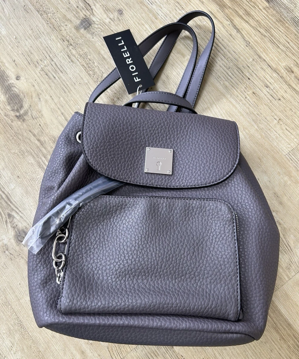 fiorelli grey mini backpack Women's Anouk Backpack, Stylish Small with Adjustable Straps & Pockets, Faux Leather Fiorelli Finley Backpack Fiorelli Mini