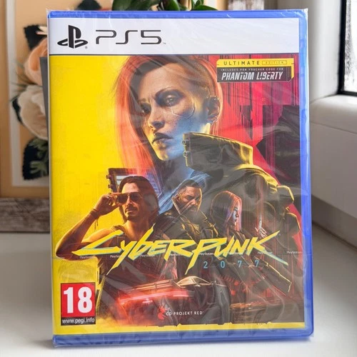 Cyberpunk 2077 Ultimate + Phantom Liberty PS5  | CIB Brand new and Sealed | PAL