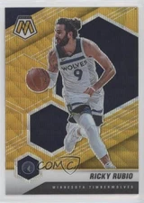 2020-21 Panini Mosaic Mosaic Gold Wave Prizm Ricky Rubio #71