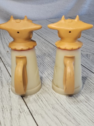 🐄🌸 Set of 2 RARE Vintage Whirley Moo Cow Creamers - Floral Edition🌸🐄 - Picture 6 of 10