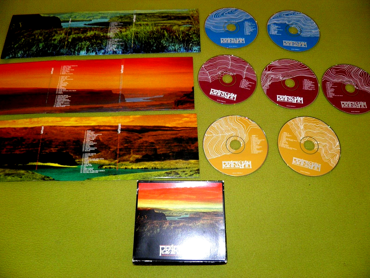 Pearl Jam - Live At The Gorge 05/06 Complete 7xCD Box / Given To 