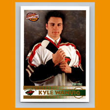 Kyle Wanvig #591 2002 Pacific Complete Minnesota Wild Hockey Card NHL NM