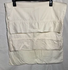 Sleep & Beyond 100% Organic Cotton Standard / Queen Pillowcases. Beige 2 pcs