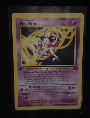 Pokémon TCG Mr. Mime Jungle 22/64 Regular Unlimited Rare | eBay