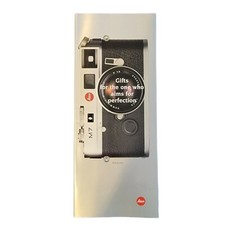 Leica  Gifts For The One Who Aims For Perfection  Brochure Pamphlet Guide