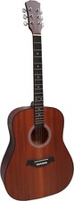 4/4 WESTERNGITARRE 41" GITARRE MAHAGONI DECKE COUNTRY AKUSTIK WESTERN MATT 500