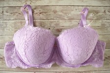 Victoria's Secret 40C DREAM ANGELS LIGHTLY LINED CLASSIC DEMI BRA Silky Lilac