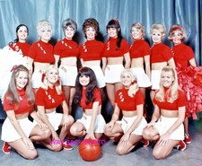 PSA AIRLINES STEWARDESS BASKETBALL TEAM - REPRINT PHOTO