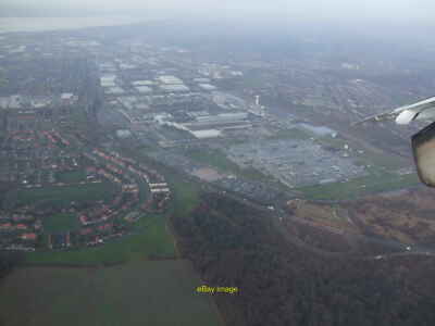 Foto 12x8 Luftaufnahme von Halewood Motor Factory aufgenommen kurz nach Aufnahme - c2010
