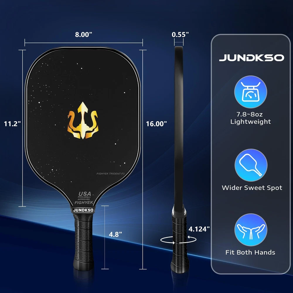 Pickleball Paddles Set of 2 Carbon Fiber Graphite Surface Pickleball Paddles Cu Pickleball Paddles Set of 2 Carbon Fiber Graphite Surface Pickleball Paddles Cu