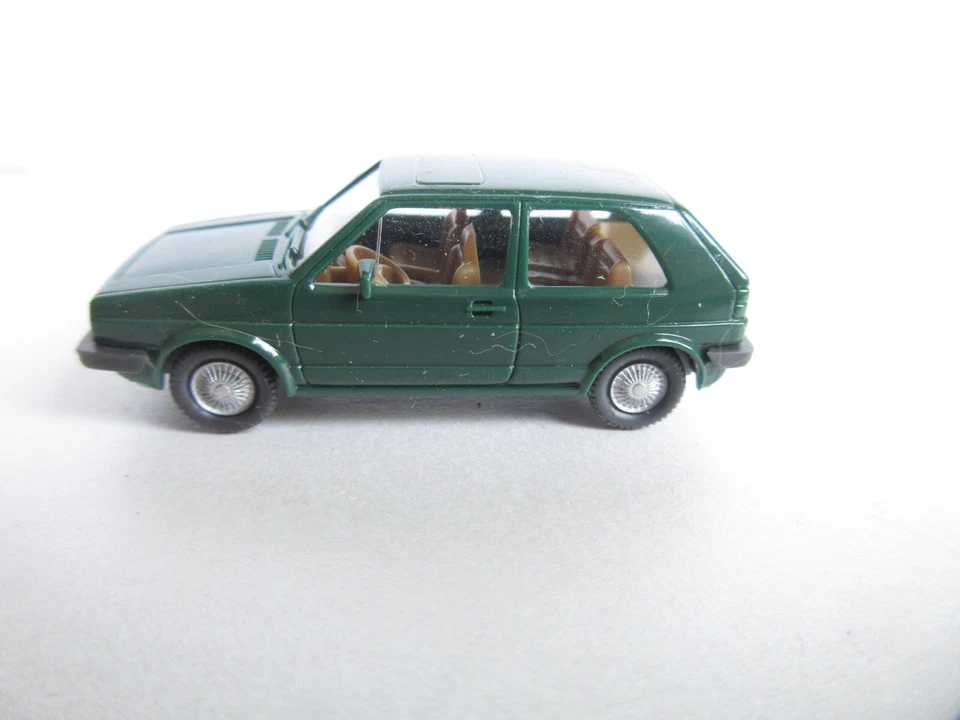 Wiking 1:87 Vw Golf 2 Porte, Verde !! - Immagine 2 di 4