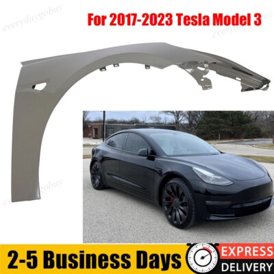 Fender For 2017-2023 Tesla Model 3 Front Right Passenger Side Primed Steel NEW