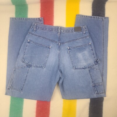 Levi's silver tab CARPENTER ライトブルー Vintage Levi's Silvertab Blue Carpenter Baggy Denim Jeans 31x34