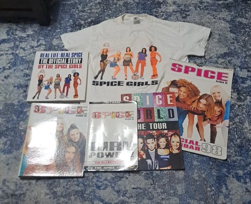 Spice Girls Shirt Music Medium Delta & Memorabilia B Vintage vintage concert t-shirt, vintage, size M, single stitch, B+ condition