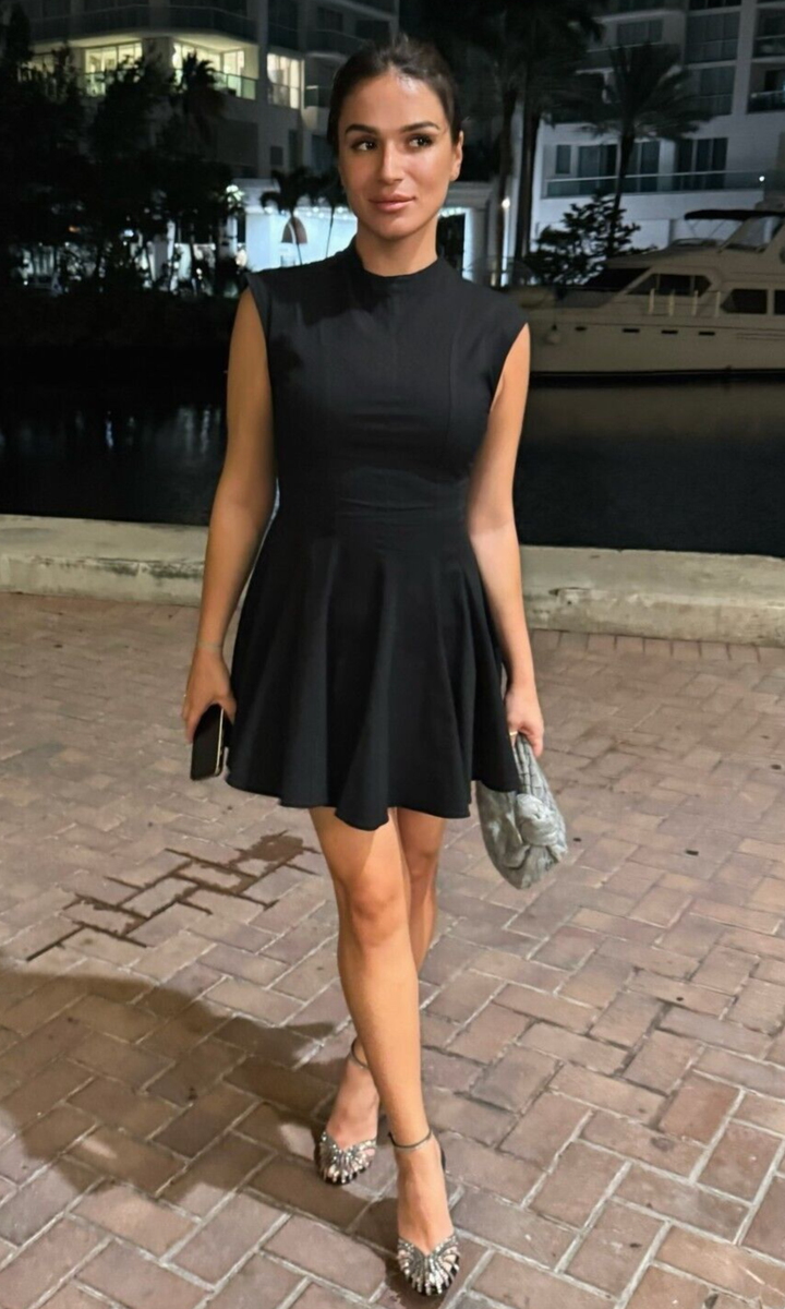 godet mini dress zw collection NWT ZARA GODET MINI DRESS ZW COLLECTION