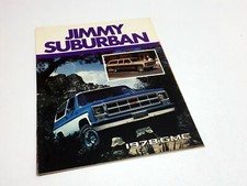 1978 GMC Jimmy Suburban Brochure