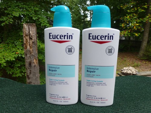 eucerin daily intensive repair very dry skin lotion *big* 16.