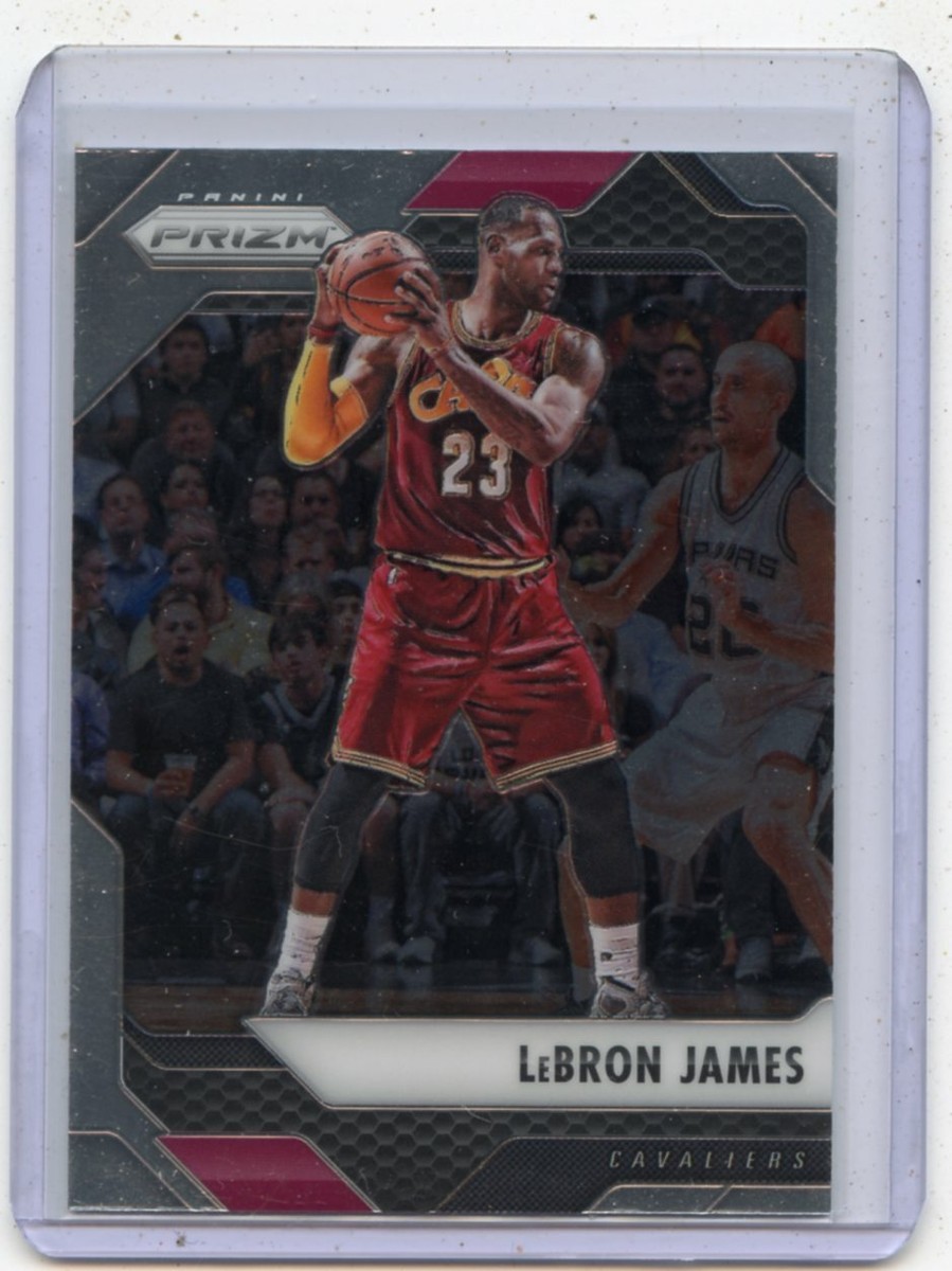 2016-17 PANINI PRIZM #31 LEBRON JAMES, CLEVELAND CAVALIERS, LAKERS