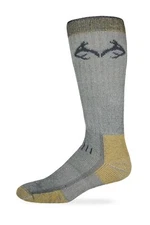 Realtree Men's 80% Merino Wool Uplander Boot Socks 1 Pair Pack