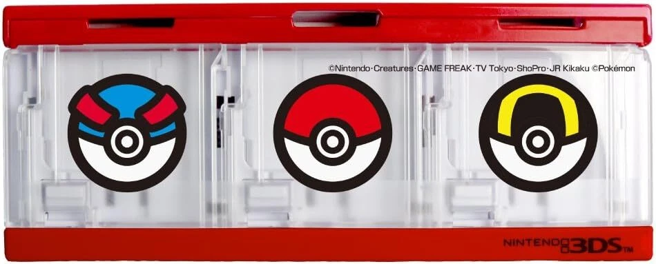 New Pokemon push! Card Case 6 for Nintendo 3DS monster ball from Japan - Image 2 of 2
