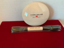 Laura Geller BEAUTY INGENUITY Baked Elements Blush SIENNA & Brush 0.19oz