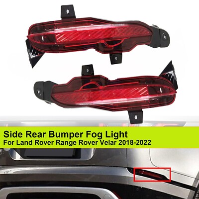 Side Rear Bumper Fog Lamp Light LH RH For Land Rover Range Rover Velar ...