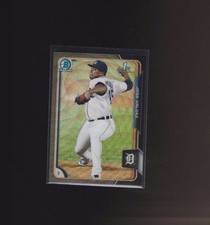 2015 Bowman Chrome Prospects Black Asia Wave #BCP139 Jose Valdez